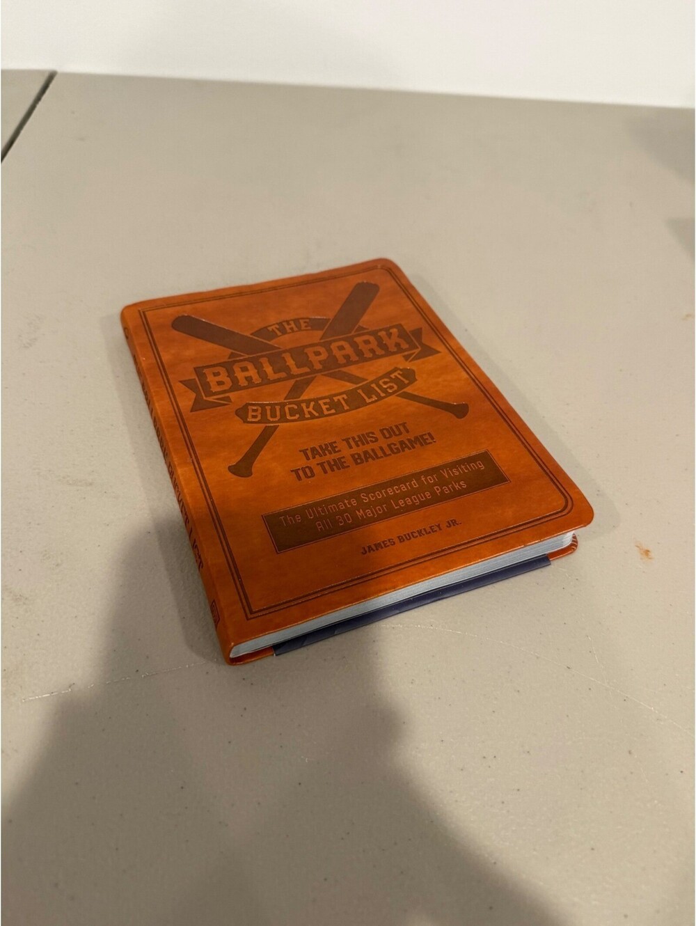 The Ballpark Bucket List Scorecard Book